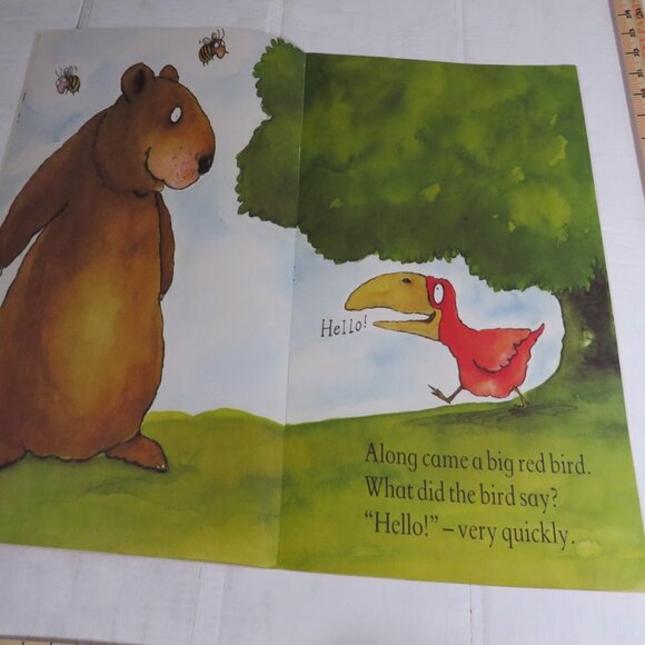 Hello, Goodbye BIG BOOK (almost 2 feet tall)  with student story book Classroom - Picture 5 of 15